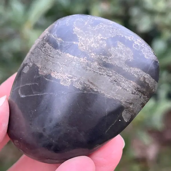Piatra Pharaoh - bazalt cu pirita din Zimbabwe model 1