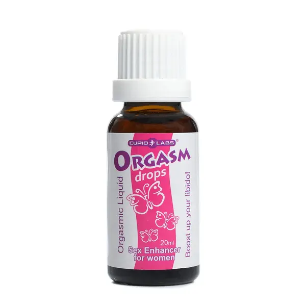 Picături afrodisiace Cupid – Orgasm Drops, pentru femei, stimulează creșterea dorinței sexuale, 20 ml
