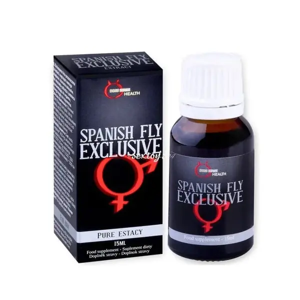 Picături afrodisiace Spanish Fly Exclusive, unisex, pentru stimulare sexuală rapidă, 15 ml