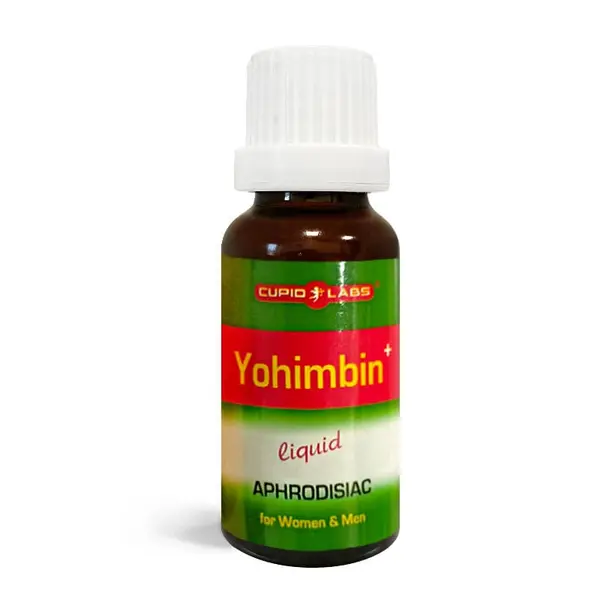 Picături afrodisiace unisex Cupid – Yohimbin, pentru stimularea libidoului, 20 ml