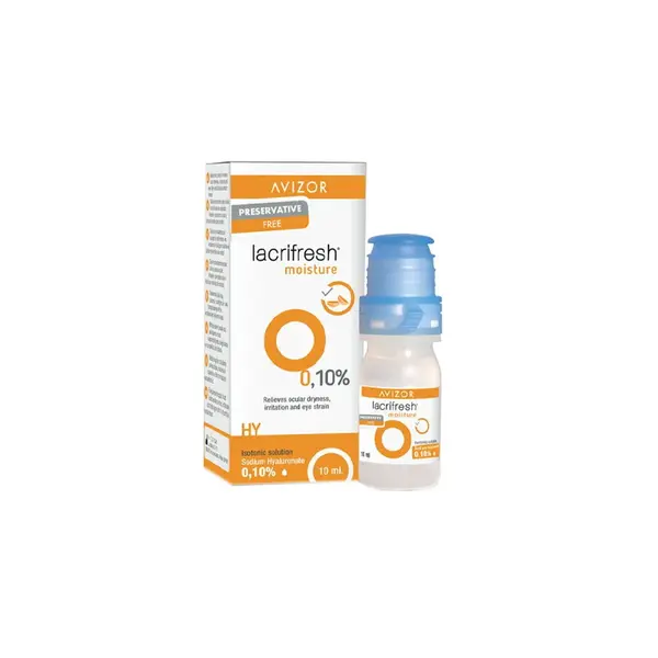 Picaturi oftalmice LACRIFRESH MOIST 0.1% FARA CONSERVANTI 10 ML