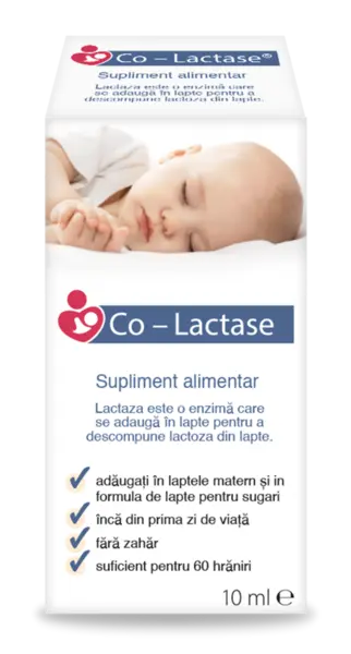 Picaturi pentru sugari Co-Lactase, 10ml, Maxima HealthCare