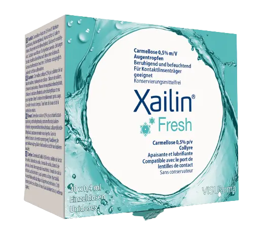 Picaturi Xailin Fresh, 0.4mlx30 monodoze, Visufarma