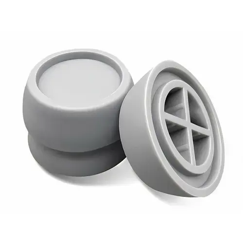Picioare cauciucate anti-vibratii Superior pentru masina de spalat, set de 4 buc