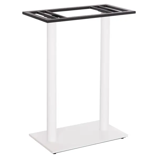 Picior masa bar BAZILIO H108 CM - Alb