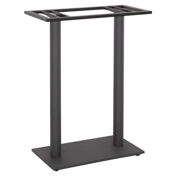 Picior masa bar BAZILIO H108 CM - Gri inchis
