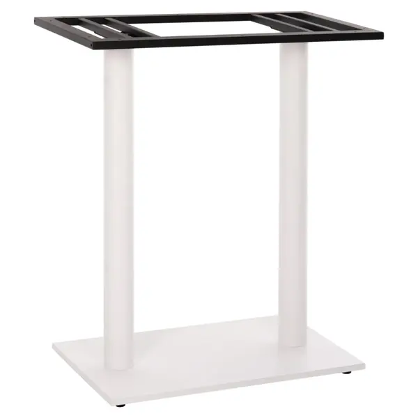 Picior masa bar/insula OLGA 40Χ80Χ90Hcm - Alb