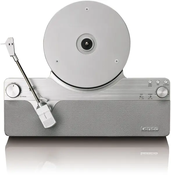 Pick-up automat vertical Lenco - LSA-071SI, Bluetooth, argintiu