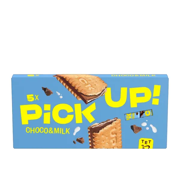 Pick up chocolate milk biscuits 140 gr