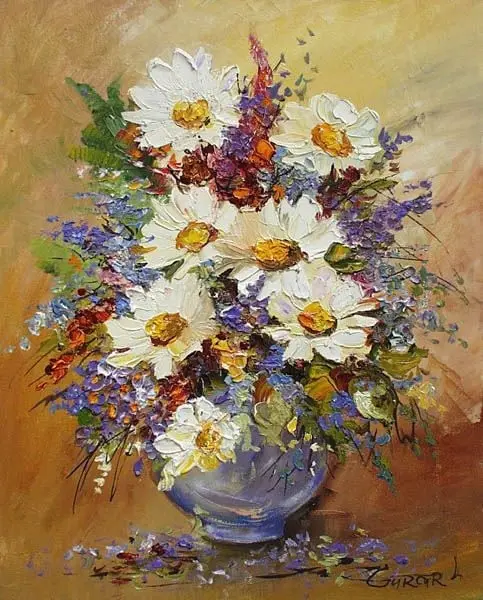 PICTURA IN ULEI Belu Tatiana - FLORAL - BT-39