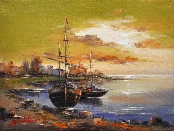 PICTURA IN ULEI Belu Tatiana - PEISAJ - BT-111