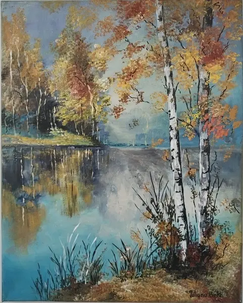 PICTURA IN ULEI PE PINZA Belu Tatiana - TB 05 50cm x 40 cm