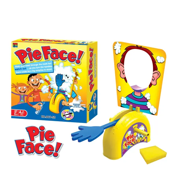Pie Face Showdown - joc de familie interactiv pentru distractie si competitie
