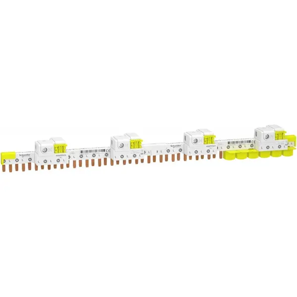 Pieptene cu conectori Acti9 iC40 1P+N 24m 18mm Schneider A9XPP624