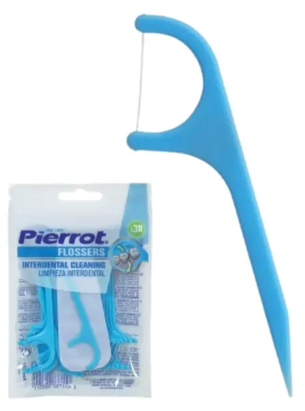Pierrot Ață dentară 2 în 1, 30 buc