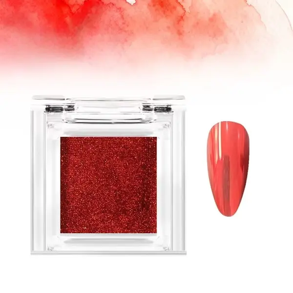 Pigment unghii mirror Marquise, PIGM03, Rosu