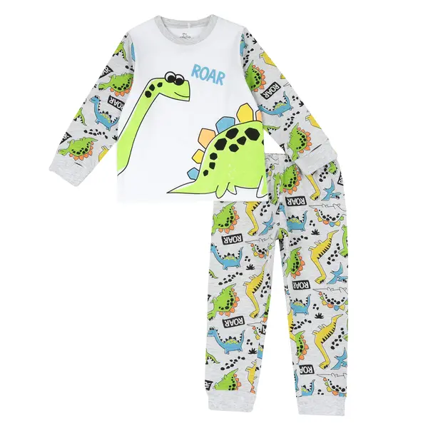 Pijama copii Chicco, Gri Deschis, 31472-66MC