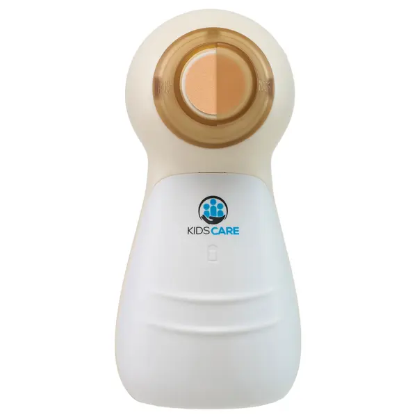 Pila electrica de unghii pentru bebelusi KidsCare, cu capete pentru nou nascuti si adulti, cu lumina, baterii incluse