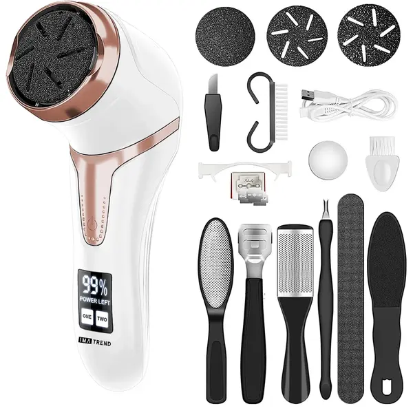 Pila Electrica IMA Trend – Cu Aspirare, LED, 3 Role, 2200 rpm, USB, Impermeabila, Alb