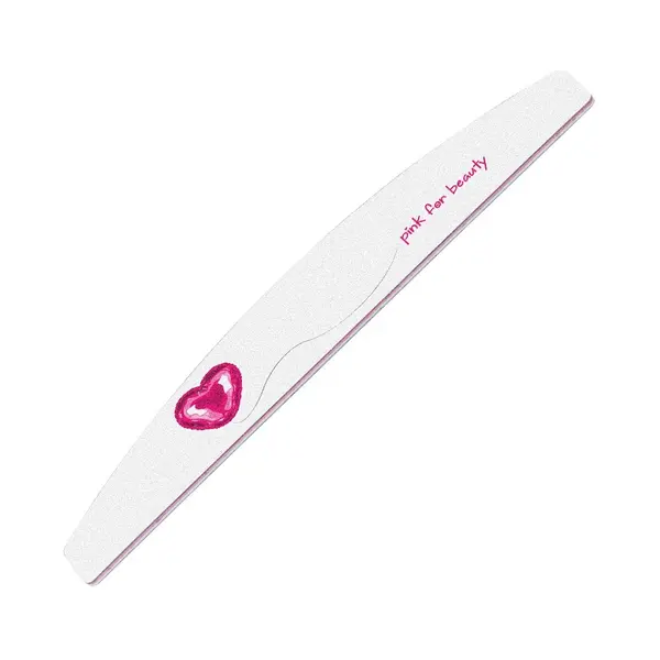 Pila Unghii Semiluna 100/180 SensoPRO Milano - Heart Style #11