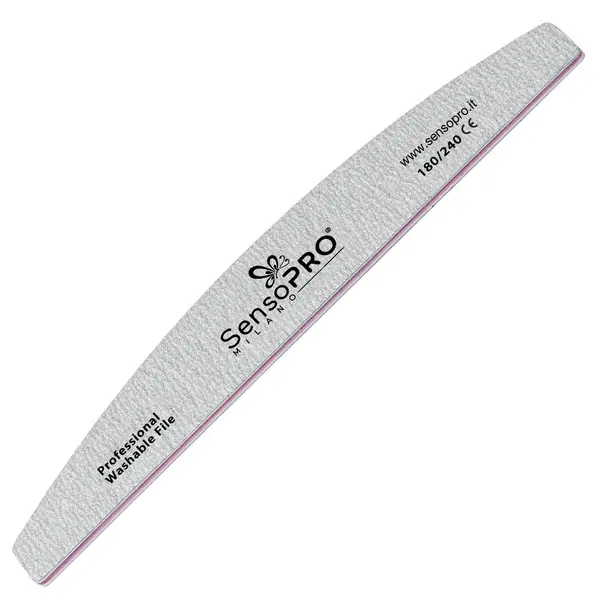 Pila Unghii Semiluna granulatia 180/240 - SensoPRO Milano