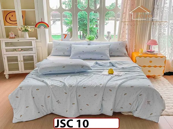 Pilota de Vara Premium cu Tehnologie Cooling Touch 200x230cm + 2 Fete de Perna 50x70 cm, Antialergica si Ultra-Usoara - JSC 10