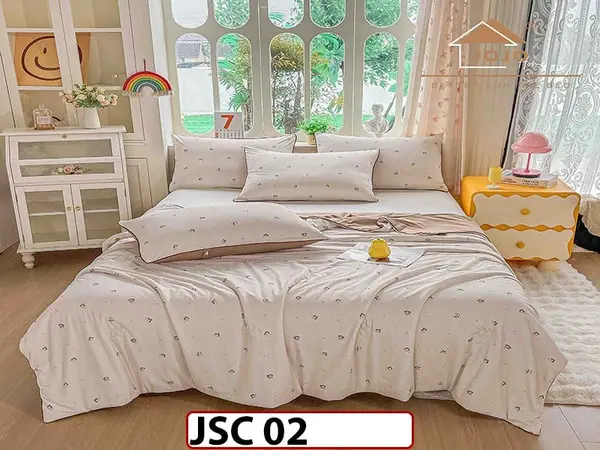 Pilota de Vara Premium cu Tehnologie Cooling Touch 200x230cm + 2 Fete de Perna 50x70 cm, Antialergica si Ultra-Usoara - JSC 02