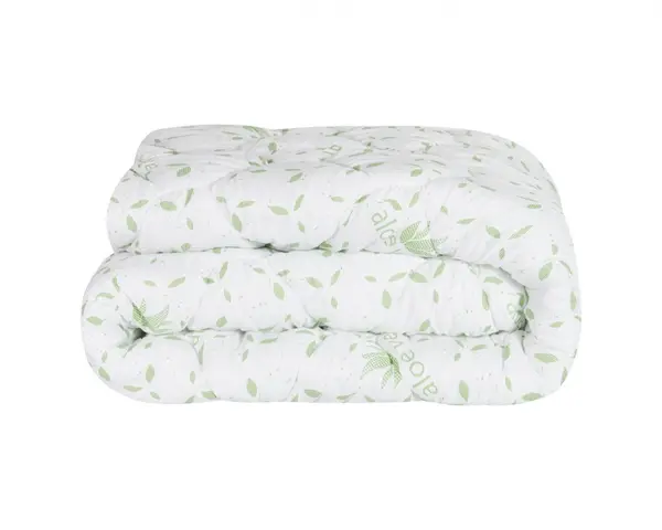 Pilota matlasata Somnart Aloe Vera pentru primavara toamna 180 x 210 cm, 300 gr