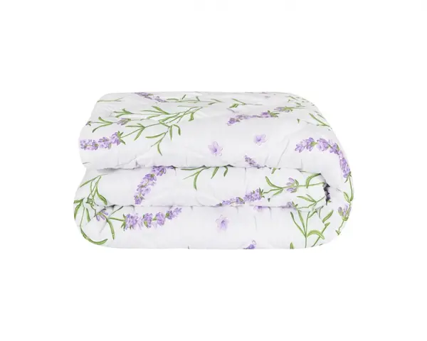 Pilota matlasata Somnart Lavanda Confort din microfibra, primavara toamna 140 x 200 cm, 350 g