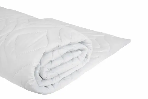 Pilota matlasata Ultrasleep Somnart din microfibra alba, lavabila 150 x 200 cm, 250 g