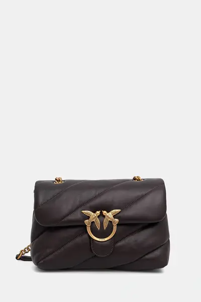 Pinko geantă crossbody pentru femei din piele