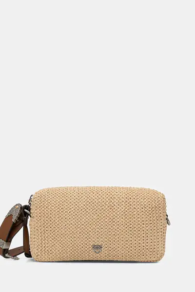 Pinko geantă crossbody pentru femei împletită