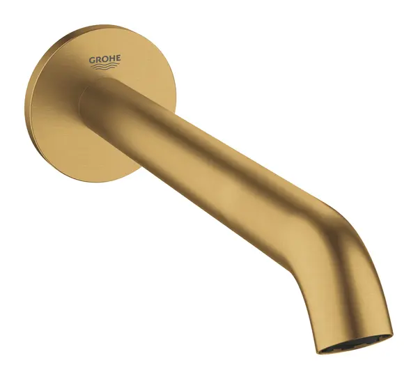 Pipa cada Grohe Essence 13449GN1, 1/2 inch, universala, 221 mm, aerator, mat, Cool sunrise