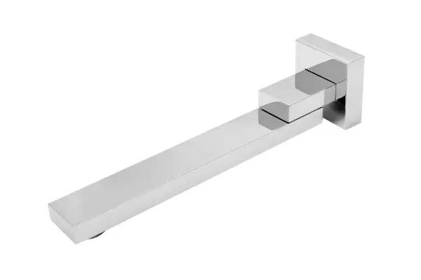 Pipa mobila rectangulara Inula, pentru baterie incastrata, 260 mm, 1 2 , crom