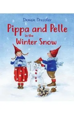 Pippa and Pelle in the Winter Snow - Daniela Drescher