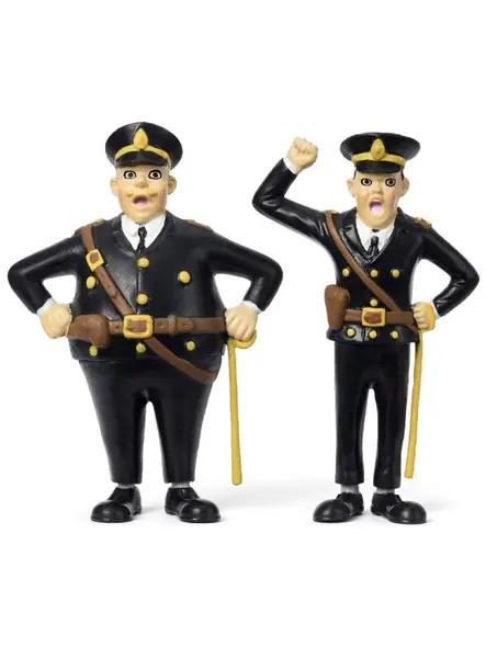 Pippi Longstocking Constable Kling And Constable Klang 8cm (18100)