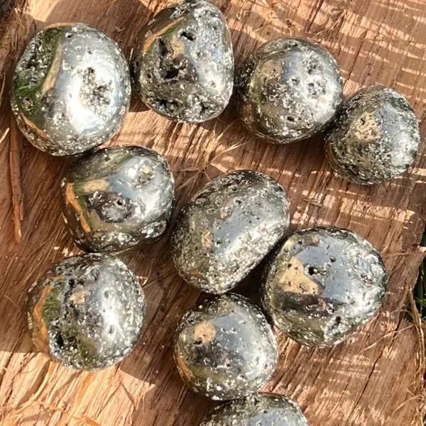 Pirita piatra rulata mini model 1