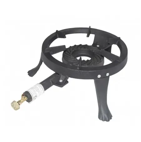 Pirostrie ( arzator ) gaz, ELEFANT GB-23, 1 inel gaz, 3 picioare, fonta, putere 6.5KW, Gaz Propan-Butan