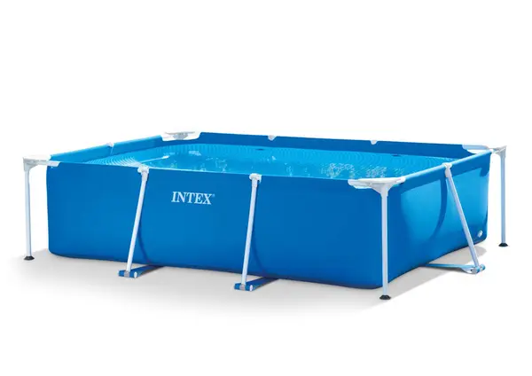 Piscina cu cadru metalic Intex 28271, dreptunghiulara, 260x160x65 cm, albastru KID400266, la doar 407,00 lei