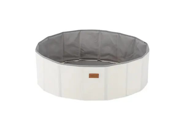 Piscina de bile pliabila (fara bile) Ball Pit Ecru 80x80x26 cm