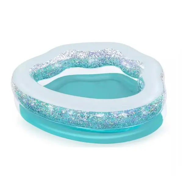 Piscina gonflabila Bestway 150 x 127 x 43 cm Scoica Stralucitoare 52489