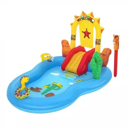 Piscina gonflabila Bestway - Wild West Play Center, 2.64m x 1.88m x 1.40m, 278 litri