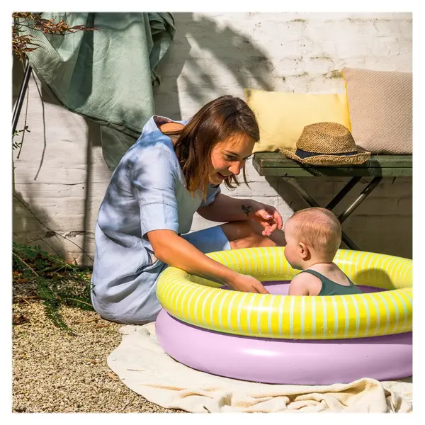Piscina gonflabila Dippy Quut Toys roz 80 cm