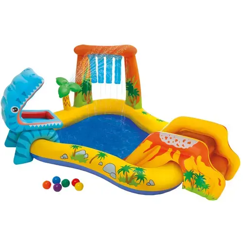 Piscina gonflabila Intex Dinozaur, 249 x 191 x 109 cm, 272 l