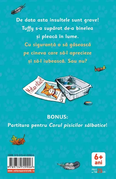 Pisica asasina pleaca de acasa | Anne Fine