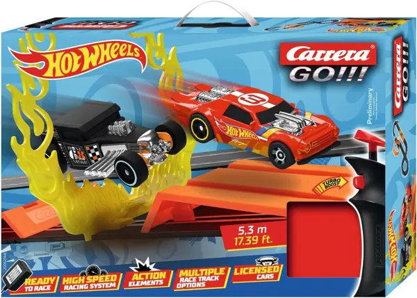 Pistă de curse Carrera GO - Hot Wheels, 5.3 m