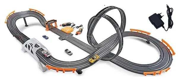 Pistă de curse Ocie - Soba Slot Track Master, 615 cm, cu 4 mașini