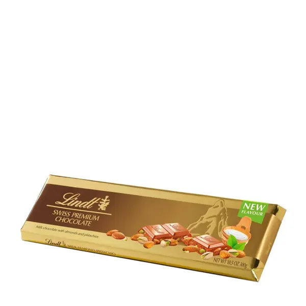 Pistachio chocolate bar 300 gr