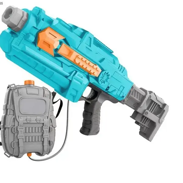 Pistol cu apa electric pentru copii cu rezervor tip rucsac