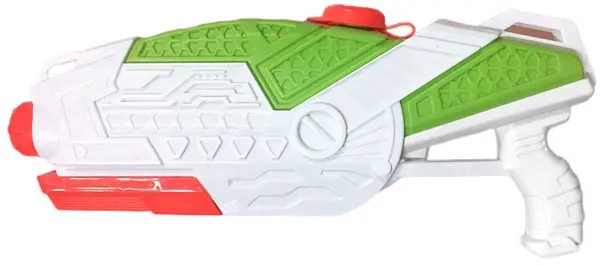 Pistol cu apă Raya Toys - alb și verde
